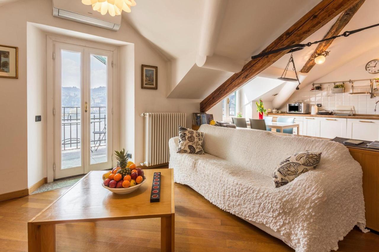 Attico Vista Lago Como Exteriör bild